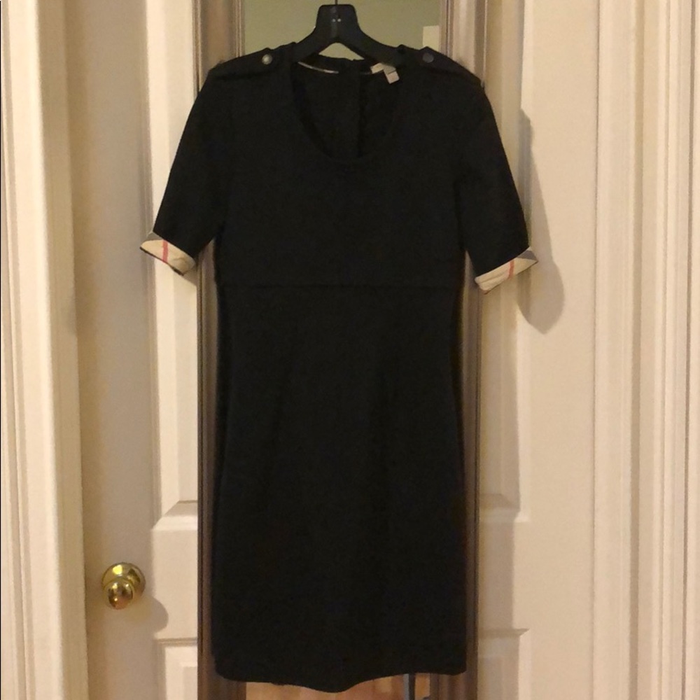 Black Burberry Brit Dress size 6